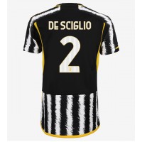 Juventus Mattia De Sciglio #2 Replica Home Shirt Ladies 2023-24 Short Sleeve